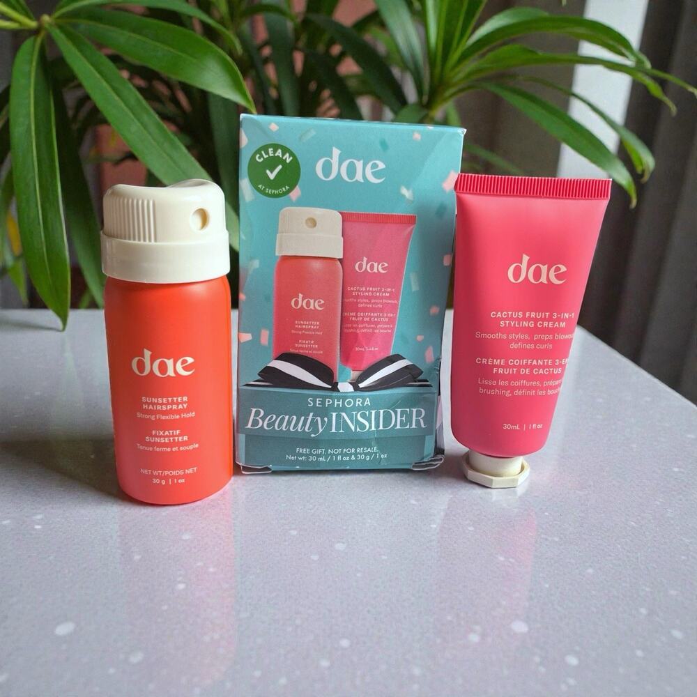 Dae Cactus Styling Cream + Hairspray Sephora Beauty Insider Birthday Gift Set